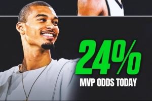 揭幕战震惊世界后！文班MVP概率增加到24%！